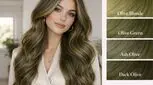 بهترین و ترندترین ترکیب رنگ موی زیتونی؛ انتخابی خاص برای چهره‌های امروزی