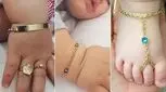 زیور آلات طلا دخترانه نوزادی