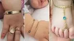 زیور آلات طلا دخترانه نوزادی