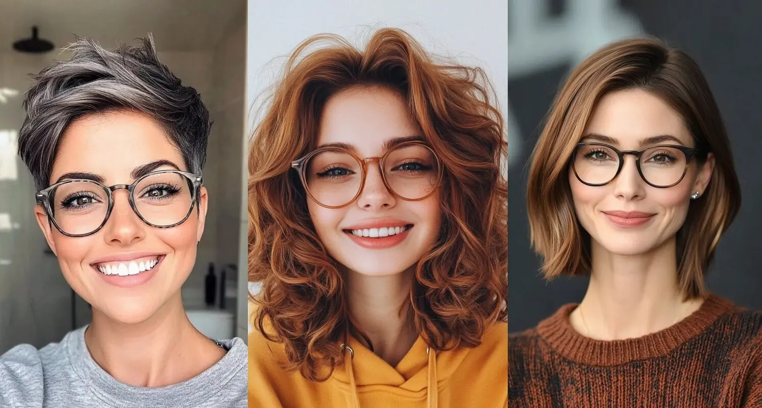 دخترهای عینکی بخوانند / کدام مدل مو به شما می آید؟ (تصاویر)