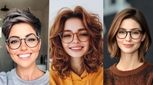 دخترهای عینکی بخوانند / کدام مدل مو به شما می آید؟ (تصاویر)