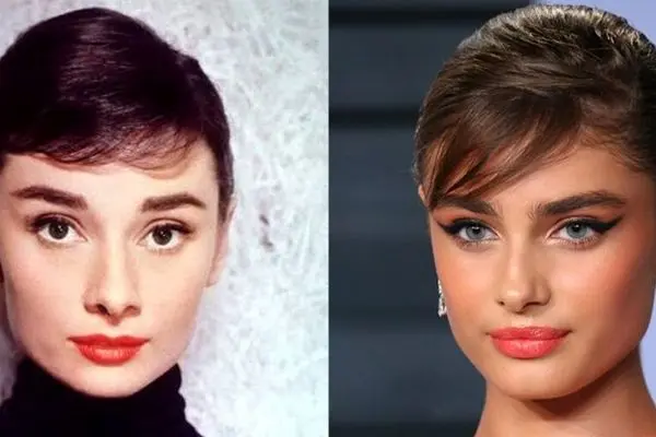 شگفتی دنیای مد: شباهت عجیب سوپرمدل مطرح به آدری هپبورن!