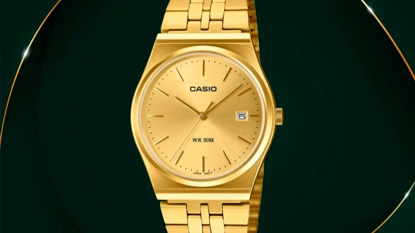 بمب خبری کاسیو: ساعتی طلایی، درخشان و همچنان کلاسیک! (عکس)