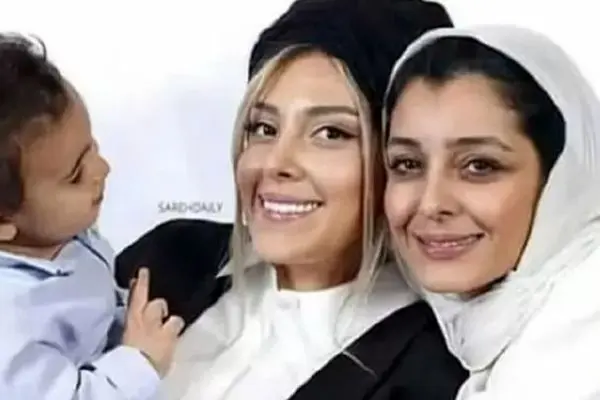 تصاویر خیره‌کننده آلبوم عروسی سروین بیات و رضا قوچان‌نژاد با حضور ساره بیات و مادرزن!