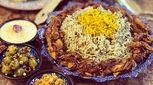 آموزش پخت گشنیز پلو با مرغ زعفرانی