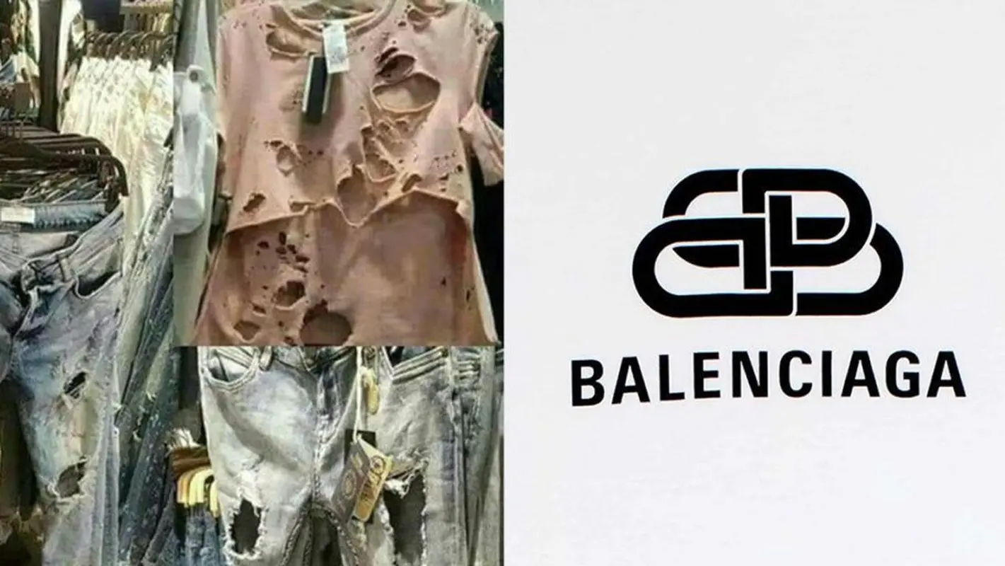 ۹۵۰ دلار برای سویی‌شرت پاره؟ بلنسیاگا دوباره همه را غافلگیر کرد! 