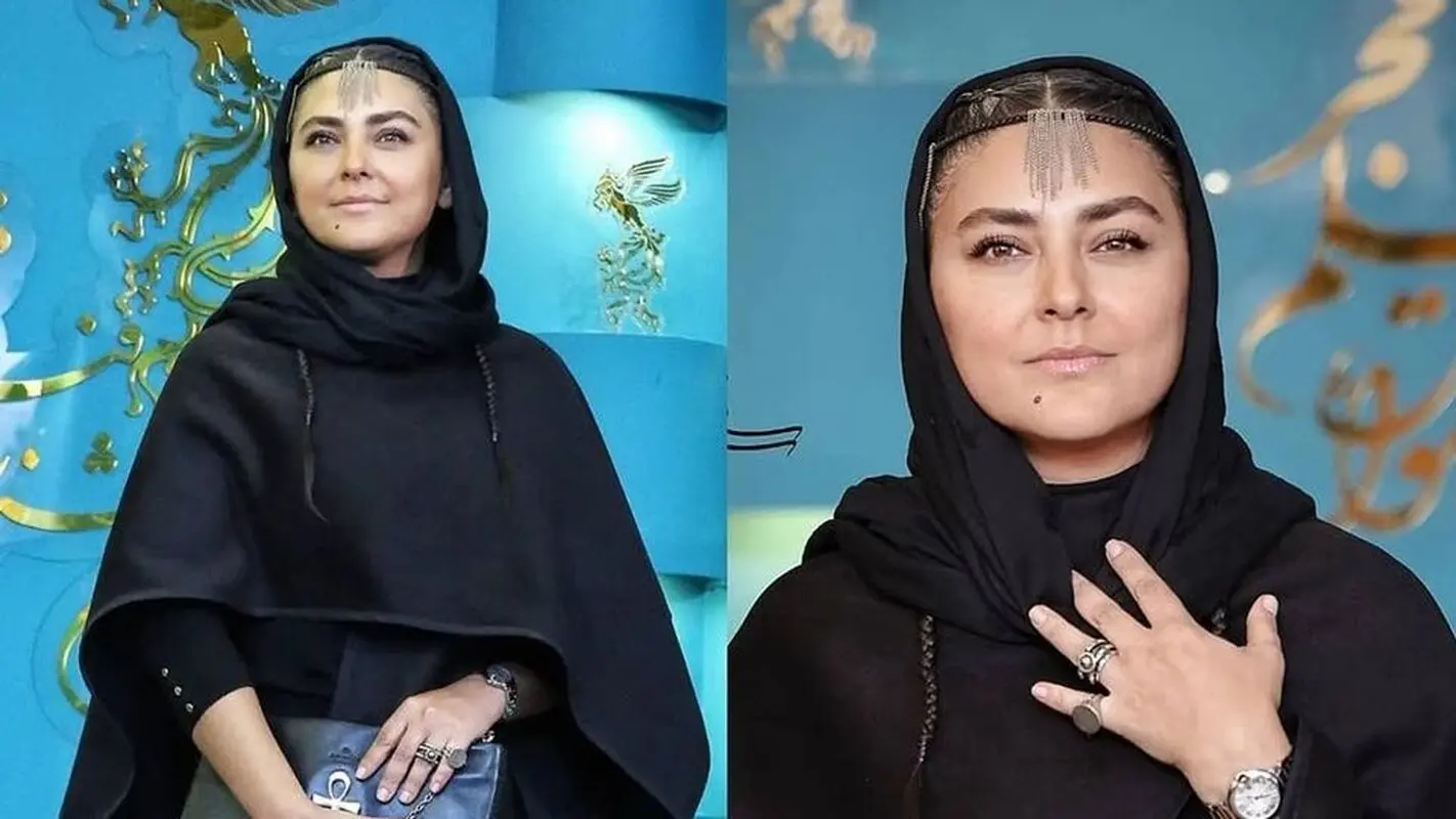 دور دور هدی زین العابدین  تو هوای بارونی با استایل کژوال و بدون میکاپ