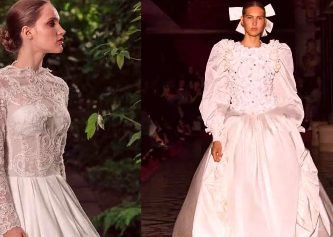 یک لباس عروس زیبا و ترند شده برای سال 2025 (عکس)