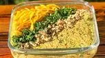 «بیورینگ بادمجان»، یک غذای ساده و فوری برای شب های عید