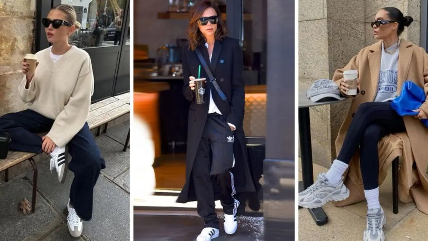 ادامه شیک پوشی پاییزانه با کتانی! (عکس)