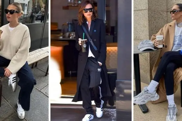 ادامه شیک پوشی پاییزانه با کتانی! (عکس)