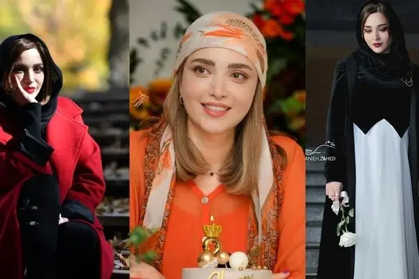 حرکت جنجالی بهنوش طباطبایی در مقابل دوربین‌ها؛ رژگونه و  رژلب به دست!