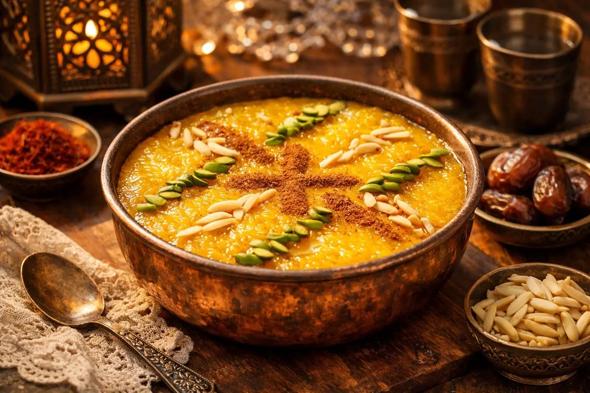 راز شله زرد خوش‌رنگ و خوشمزه برای رمضان؛ آموزش کامل و آسان