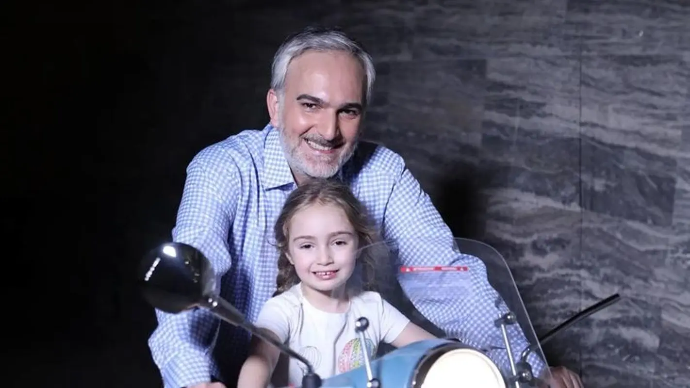 عکس شوکه کننده از مراسم عروسی پدر بیژن بنفشه خواه / آقا رضا چه خوشتیپ بود !