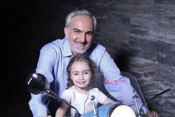 عکس شوکه کننده از مراسم عروسی پدر بیژن بنفشه خواه / آقا رضا چه خوشتیپ بود !