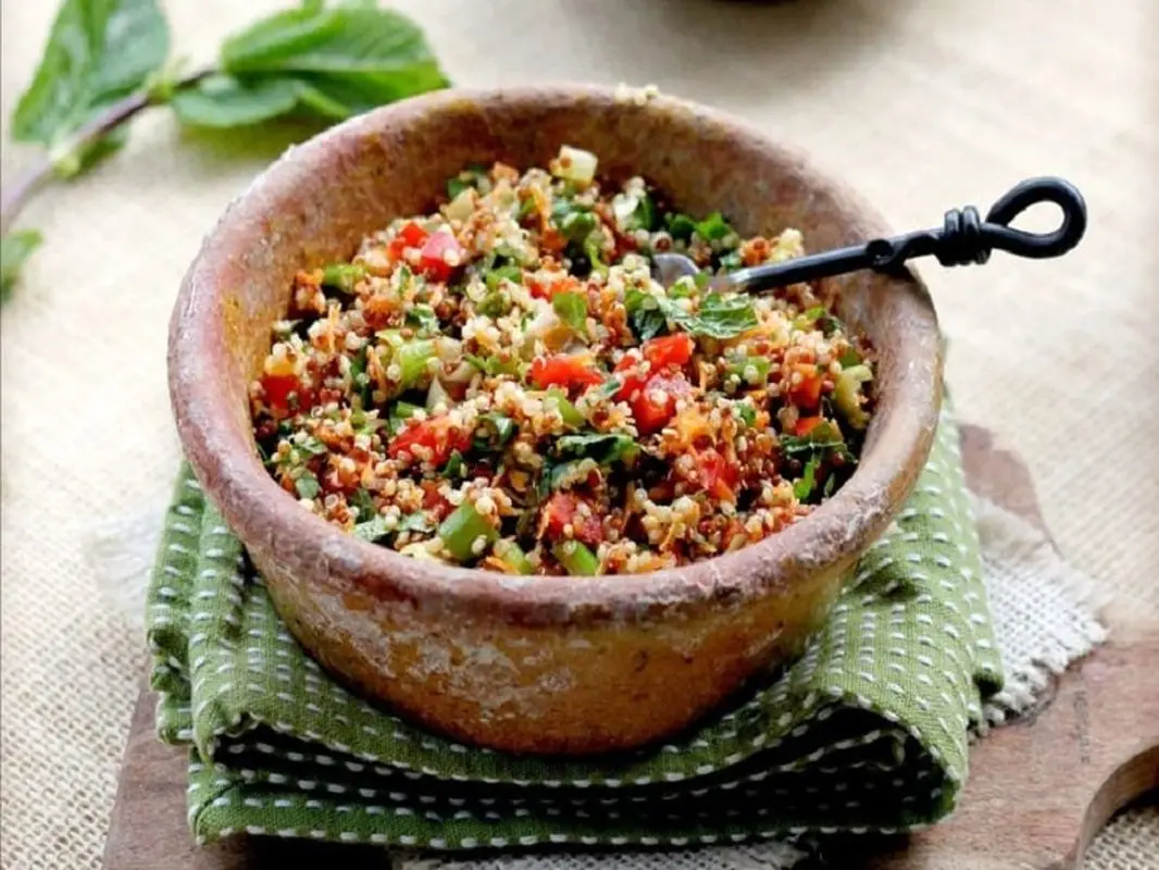 روش درست کردن سالاد تبوله؛ سالادی سالم، سبک و مقوی