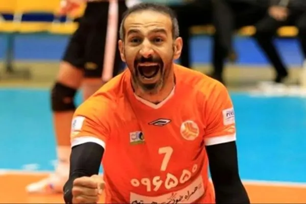 غم فرزند این والیبالیست ایرانی را پیر کرد (عکس)