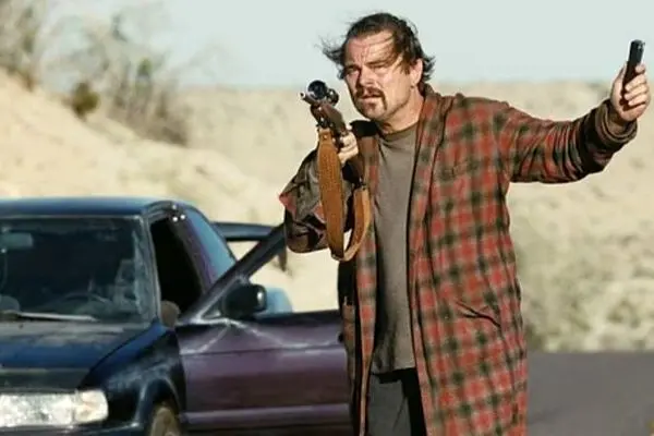 دی کاپریو در کنار پدرش / یک ذره هم شباهت هم ندارند! (عکس)