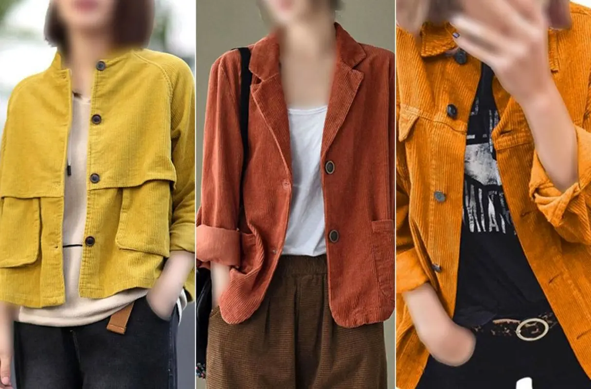 مانتو مخمل کبریتی؛ انتخابی خاص برای استایلهای پاییزی و زمستانی