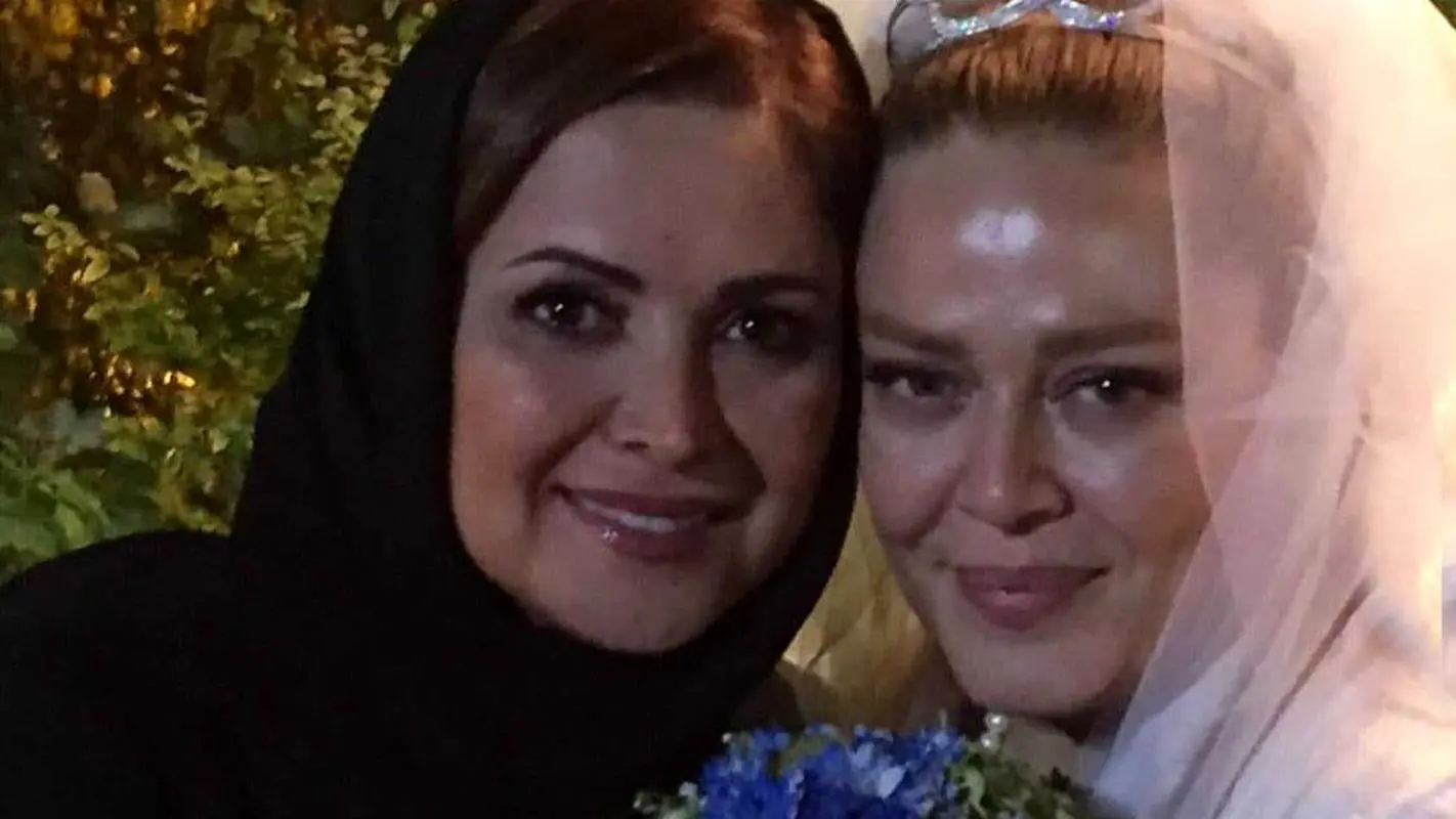 سلبریتی‌ها در عروسی پر زرق و برق بهاره رهنما؛ از پروین قائم مقامی تا سروش صحت!