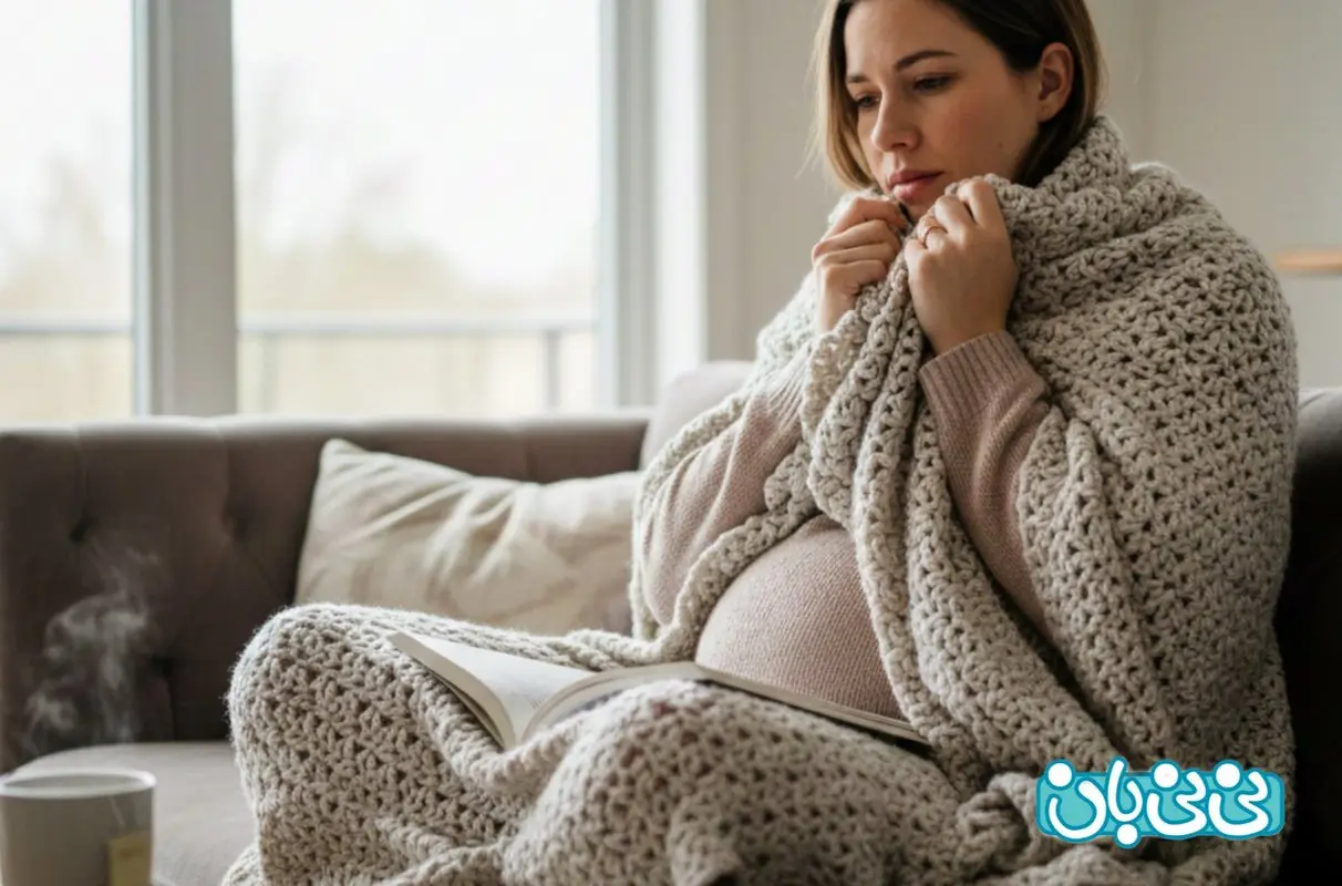 احساس سرما در بارداری و جنسیت جنین _ 6 راهکار کاهش احساس سرما