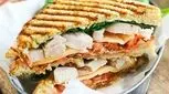 طرز تهیه پنینی مرغ و رزماری به سبک رستورانی

