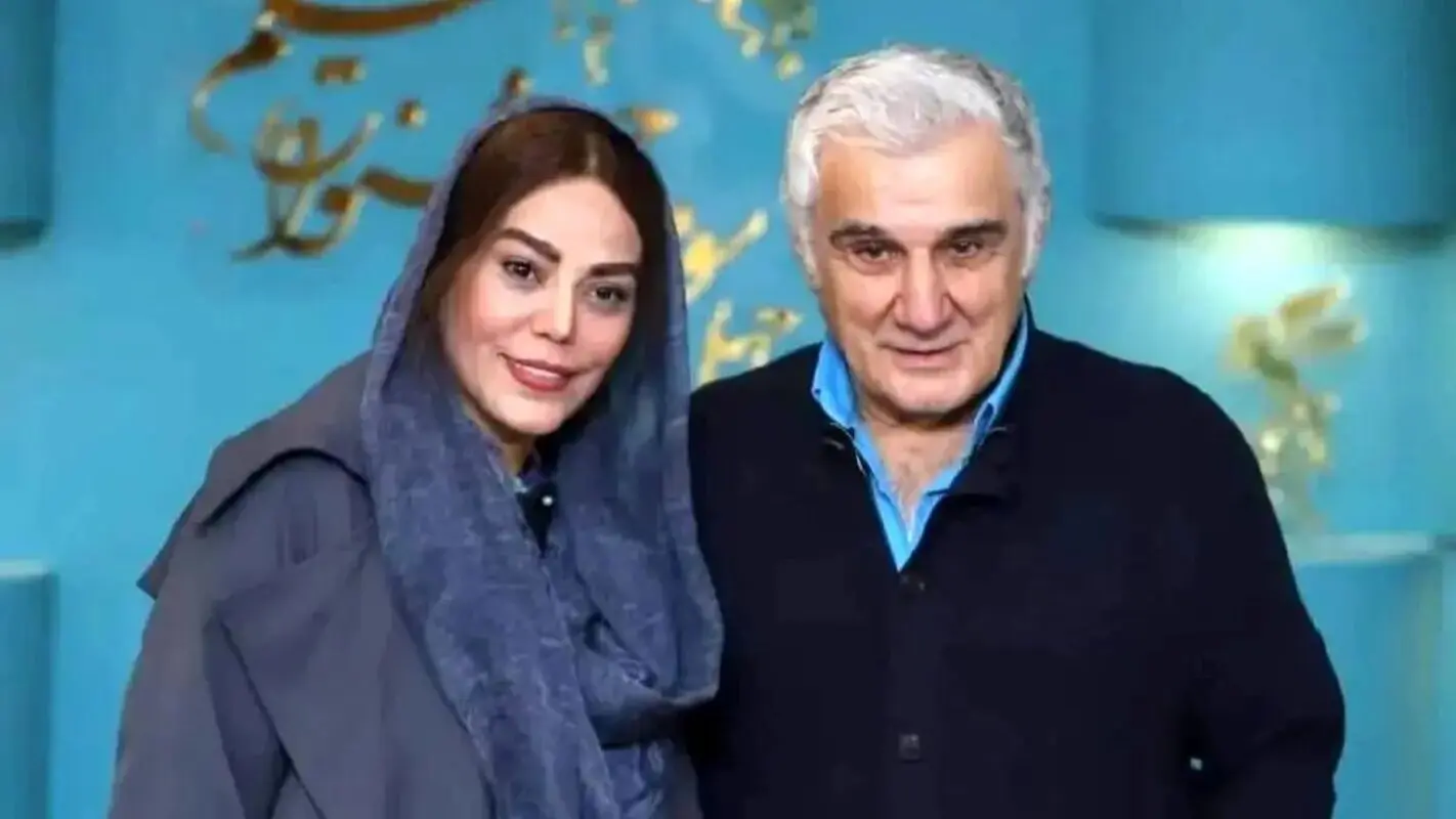 عکس خیلی متفاوت از هووی گلاب آدینه ! / مهوش صادقی در کنار مهدی هاشمی !