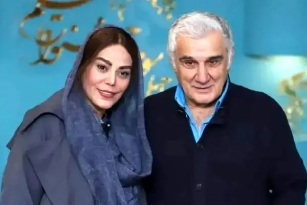 عکس خیلی متفاوت از هووی گلاب آدینه ! / مهوش صادقی در کنار مهدی هاشمی !