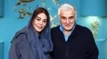 عکس خیلی متفاوت از هووی گلاب آدینه ! / مهوش صادقی در کنار مهدی هاشمی !