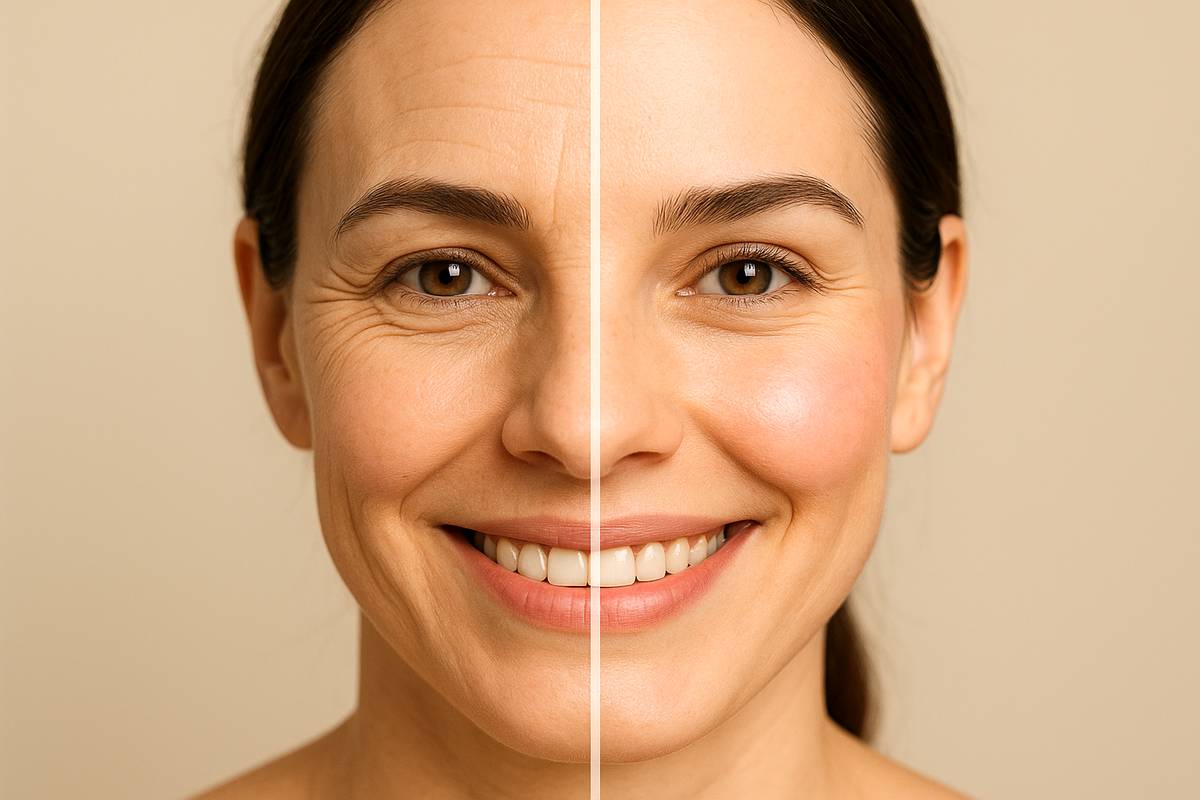 ۵ تاثیر فیشیال بر چین و چروک پوست | آیا فیشیال باعث جوانسازی صورت می‌شود؟